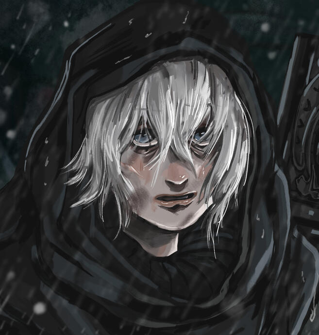 1 bust full render, simple background, &amp; effects ($40)