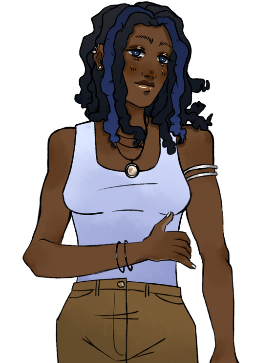 1 halfbody w/ minor shading ($20)