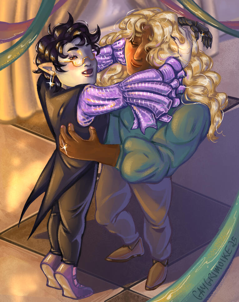 2 fullbody render w/ background and lighting ($125) | characters: DreamyRevelry